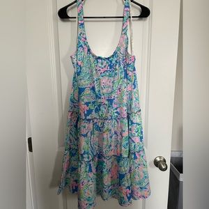 NWT Lilly Pulitzer Sleeveless Tiered A-Line Dress